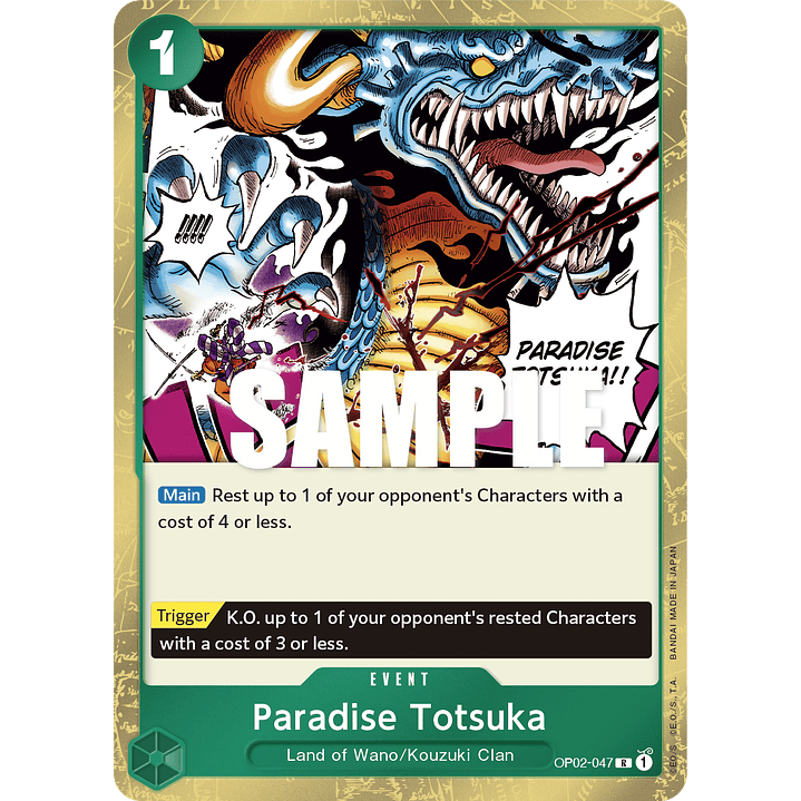 Paradise Totsuka  [OP02-047] 1