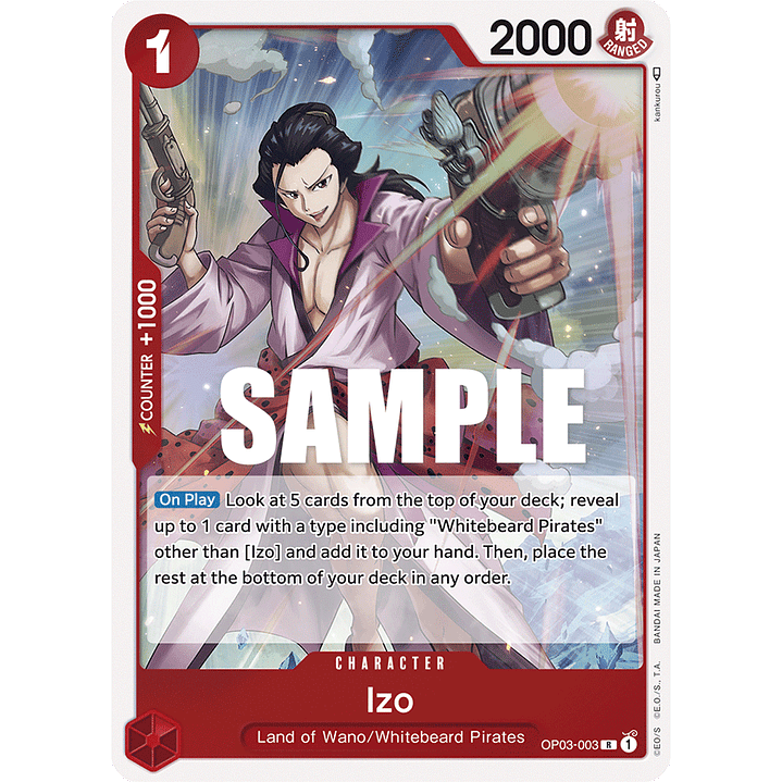 Izo (OP03-003) (Reprint)  [OP03-003] 1
