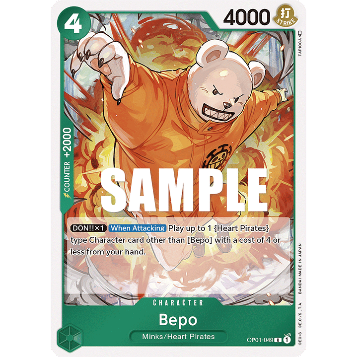 Bepo  [OP01-049] 1
