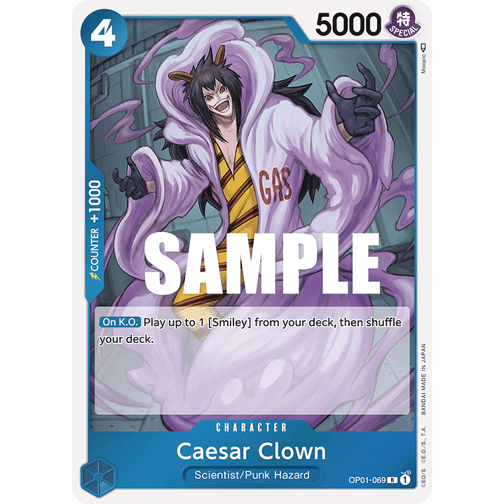 Caesar Clown  [OP01-069] 1