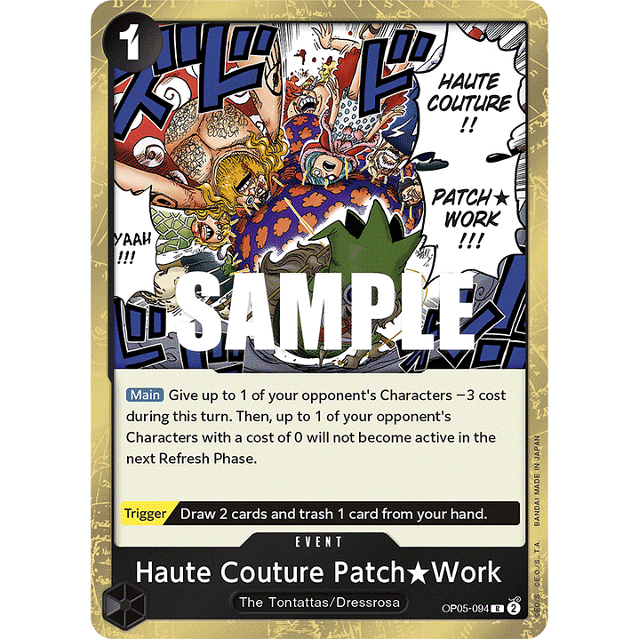 Haute Couture Patch Work  [OP05-094] 1