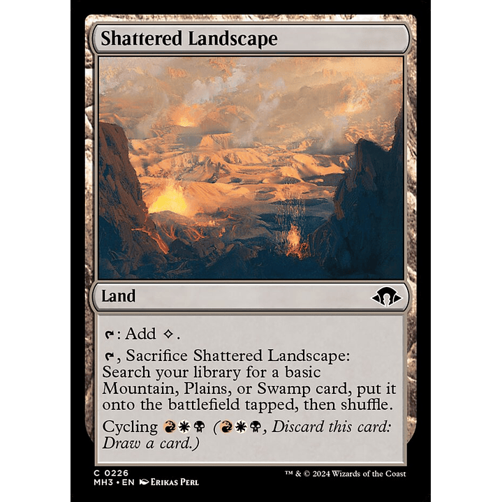 Shattered Landscape | Inglés | NM | MH3 1