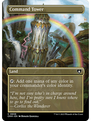 Command Tower (Borderless) | Inglés | NM | CMM