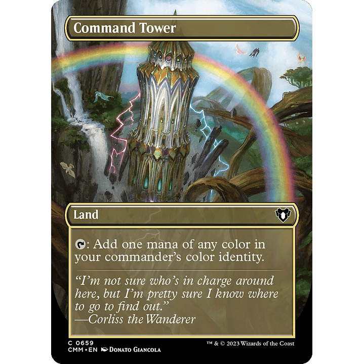 Command Tower (Borderless) | Inglés | NM | CMM 1