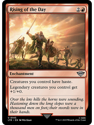 Rising of the Day (foil) | Inglés | NM | LTR