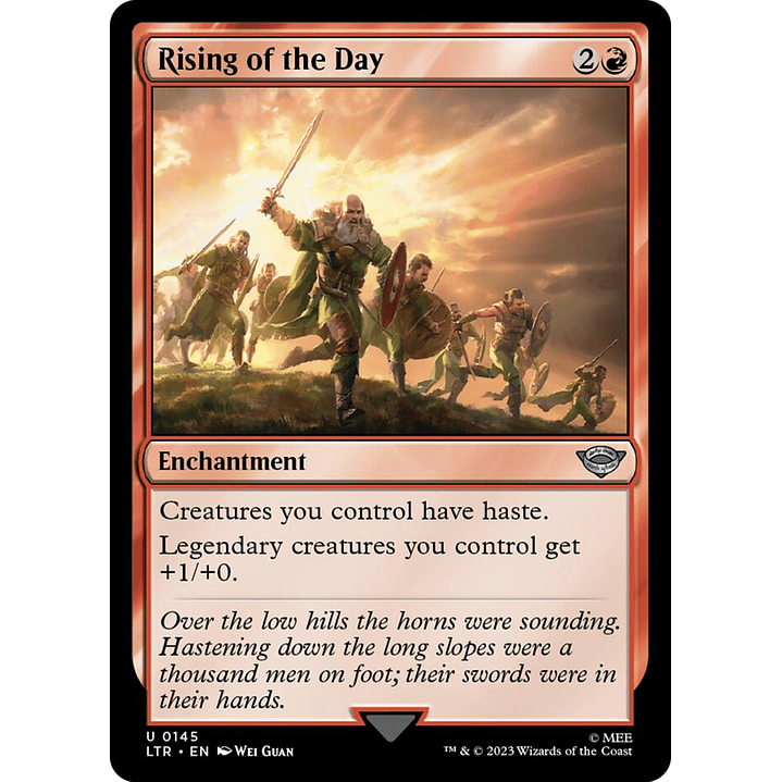 Rising of the Day (foil) | Inglés | NM | LTR 1