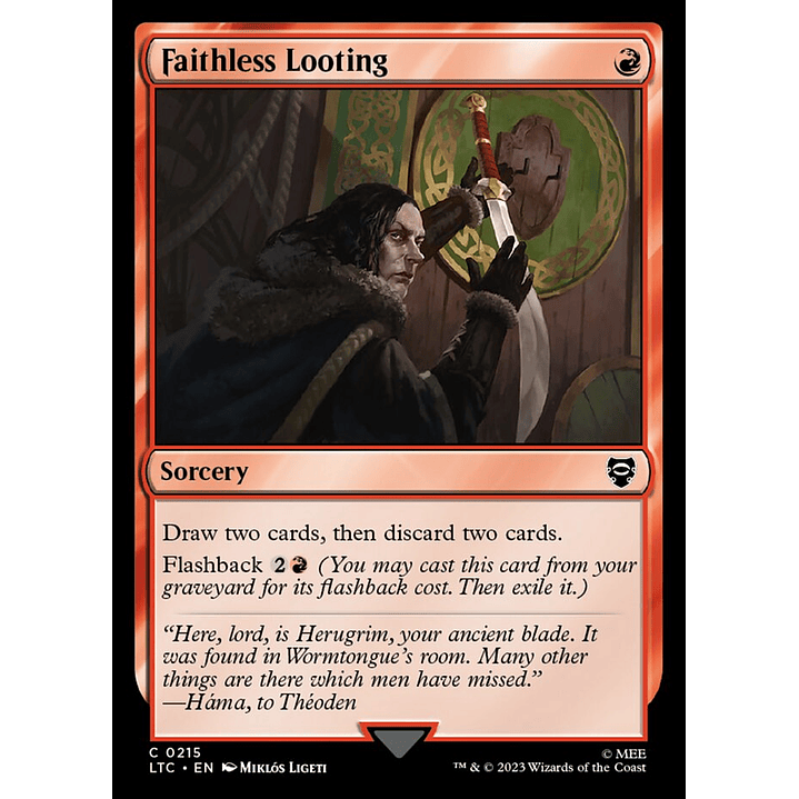 Faithless Looting | Inglés | NM | LTC 1