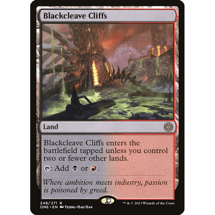 Blackcleave Cliffs | Inglés | NM | ONE 1