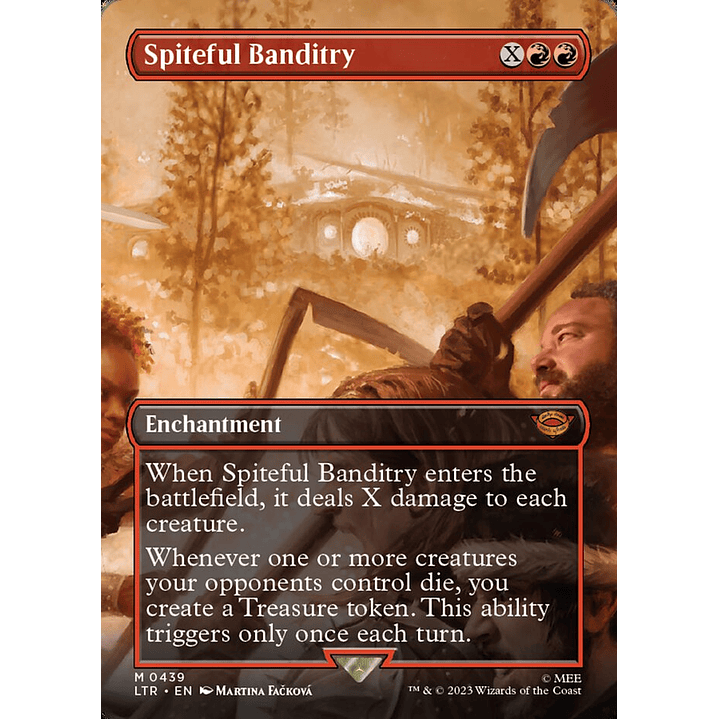Spiteful Banditry (Borderless) | Inglés | NM | LTR 1