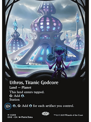 Uthros, Titanic Godcore (Showcase) | Inglés | NM | EOE