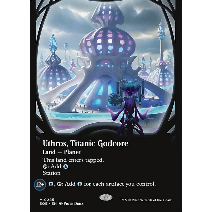 Uthros, Titanic Godcore (Showcase) | Inglés | NM | EOE 1