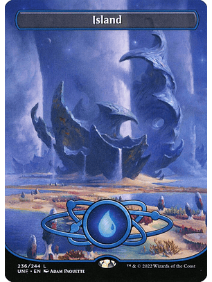 Island (Borderless foil) | Inglés | NM | UNF