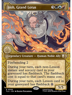 Iroh, Grand Lotus (Showcase foil) | Inglés | NM | TLA