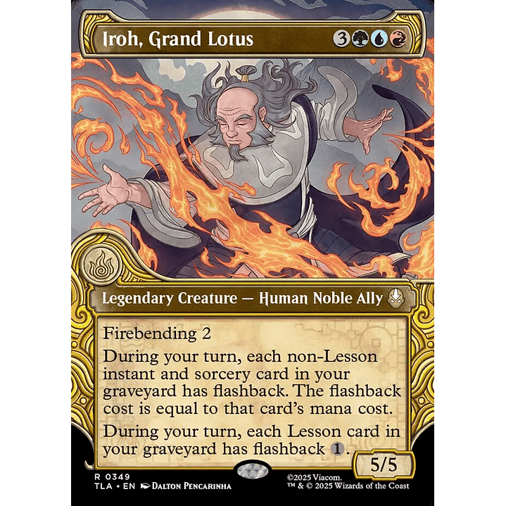 Iroh, Grand Lotus (Showcase foil) | Inglés | NM | TLA 1