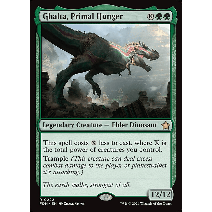 Ghalta, Primal Hunger | Inglés | NM | FDN 1