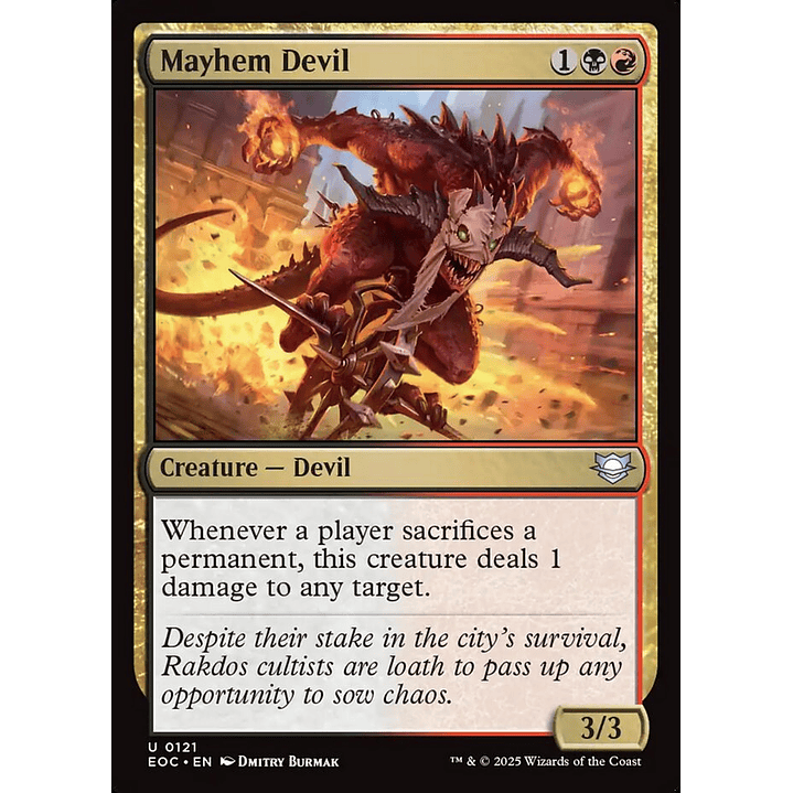 Mayhem Devil | Inglés | NM | EOC 1