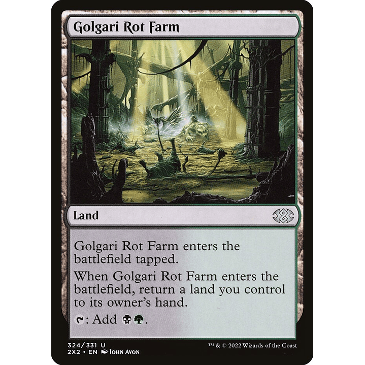 Golgari Rot Farm | Inglés | NM | 2X2 1