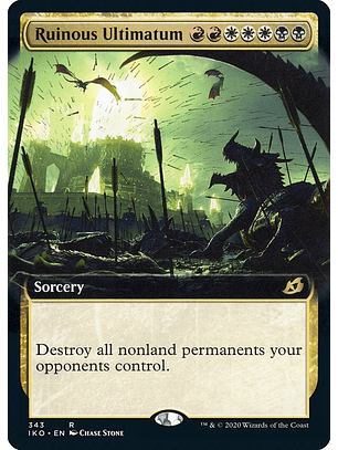 Ruinous Ultimatum (Extended Art) | Inglés | NM | IKO
