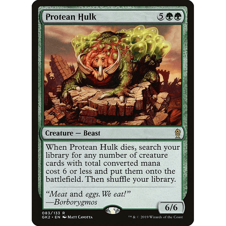 Protean Hulk | Inglés | EX | GK2 1