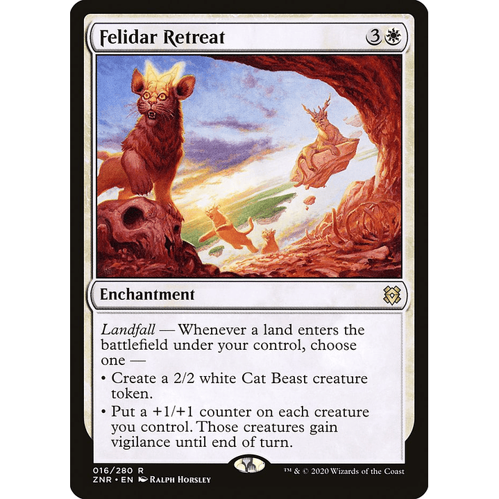 Felidar Retreat | Inglés | EX | ZNR 1