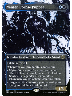 Venser, Corpse Puppet (Showcase foil) | Inglés | NM | ONE