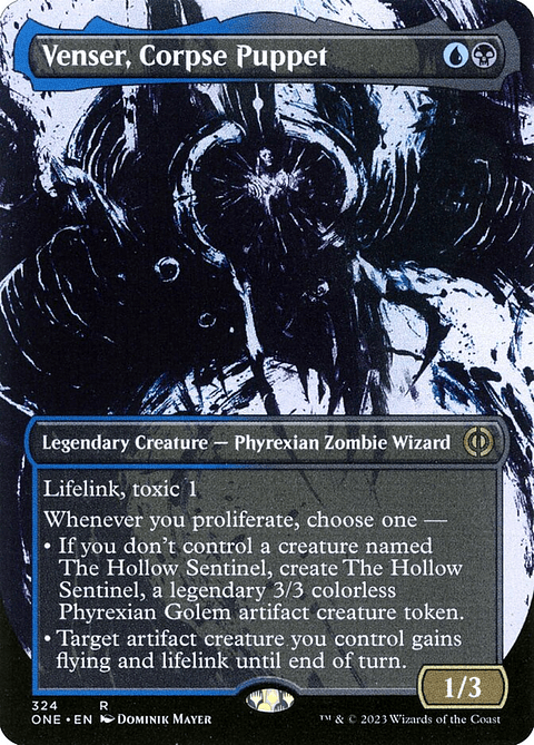 Venser, Corpse Puppet (Showcase foil) | Inglés | NM | ONE