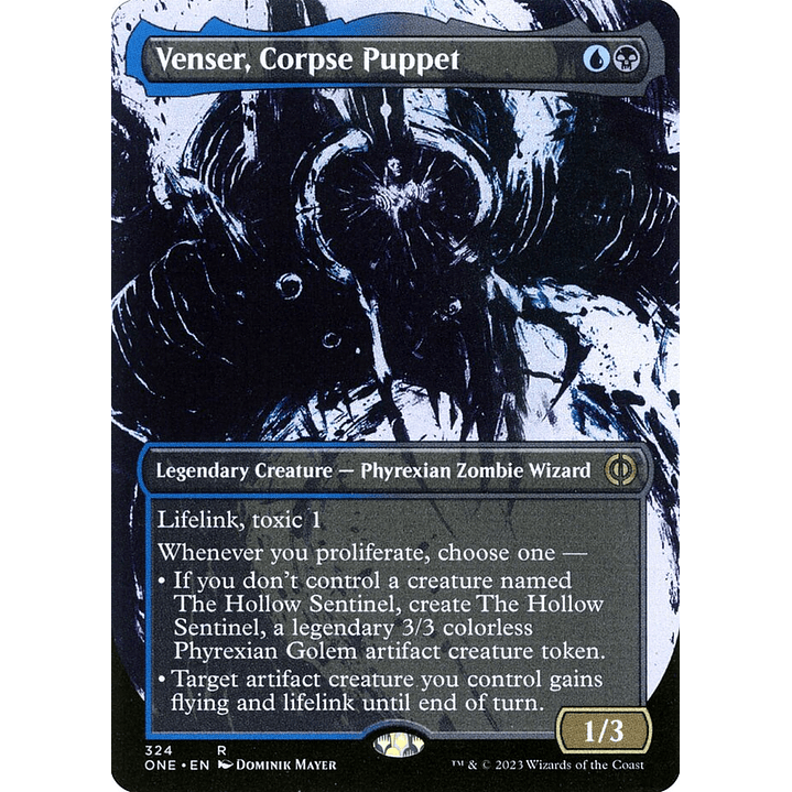 Venser, Corpse Puppet (Showcase foil) | Inglés | NM | ONE 1