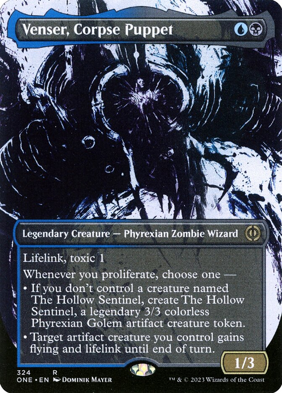 Venser, Corpse Puppet (Showcase foil) | Inglés | NM | ONE 1