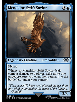 Meneldor, Swift Savior (foil) | Inglés | EX | LTR