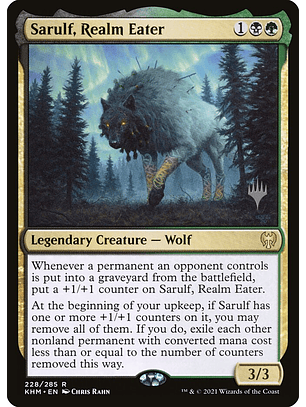 Sarulf, Realm Eater (foil) | Inglés | NM | PKHM