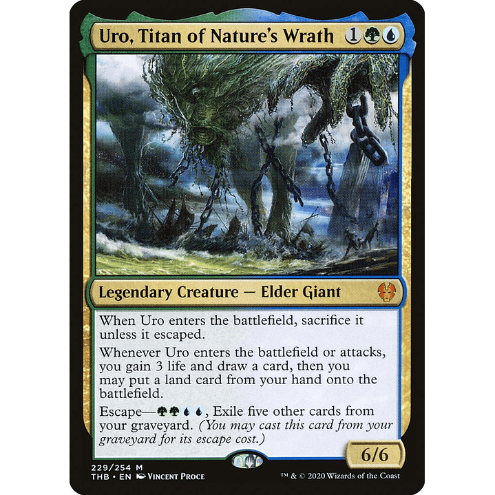 Uro, Titan of Nature's Wrath | Inglés | EX | THB 1