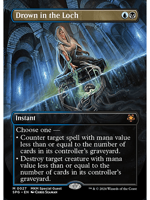 Drown in the Loch (Borderless) | Inglés | EX | SPG