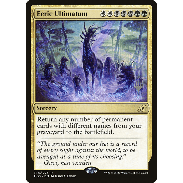 Eerie Ultimatum (foil) | Inglés | NM | PIKO 1
