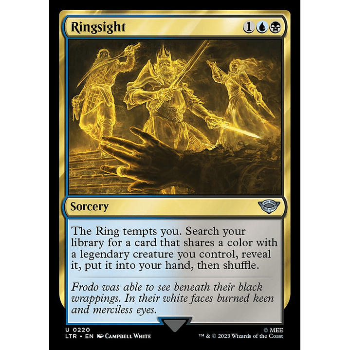 Ringsight (foil) | Inglés | NM | LTR 1