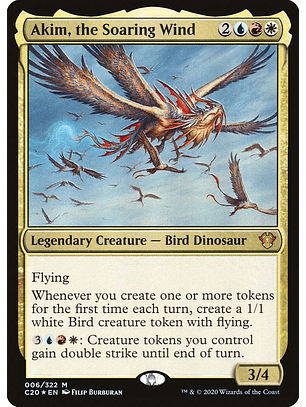 Akim, the Soaring Wind (foil) | Inglés | NM | C20