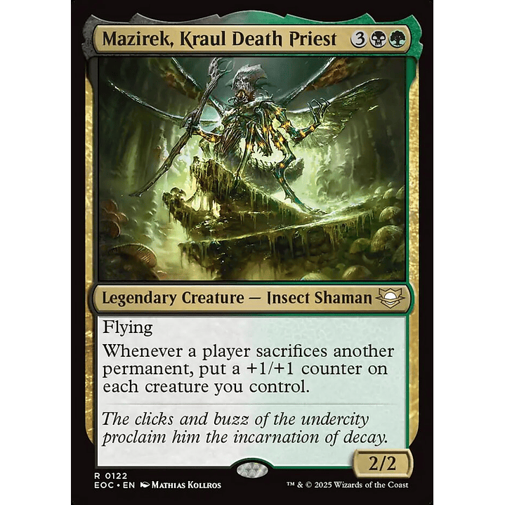 Mazirek, Kraul Death Priest | Inglés | NM | EOC 1