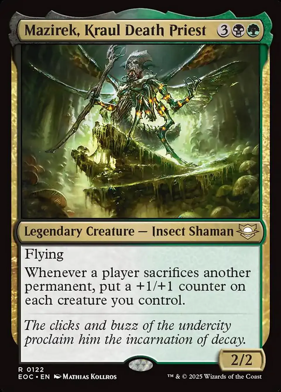 Mazirek, Kraul Death Priest | Inglés | NM | EOC 1