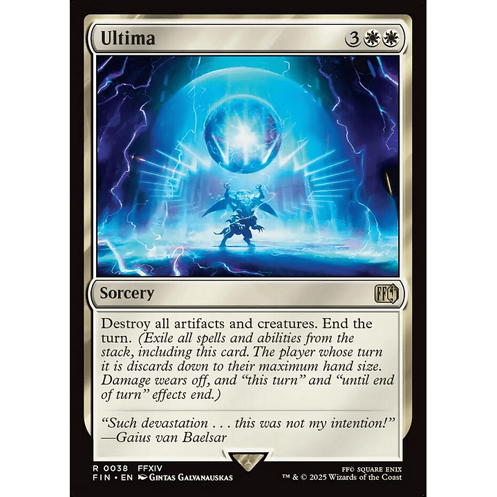 Ultima | Inglés | NM | FIN 1