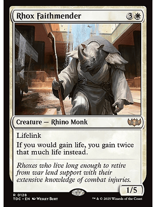 Rhox Faithmender | Inglés | NM | TDC