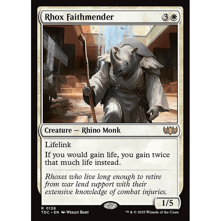 Rhox Faithmender | Inglés | NM | TDC 1