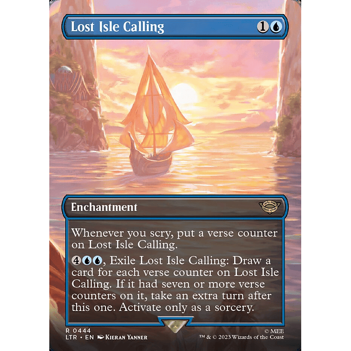 Lost Isle Calling (Borderless) | Inglés | NM | LTR 1