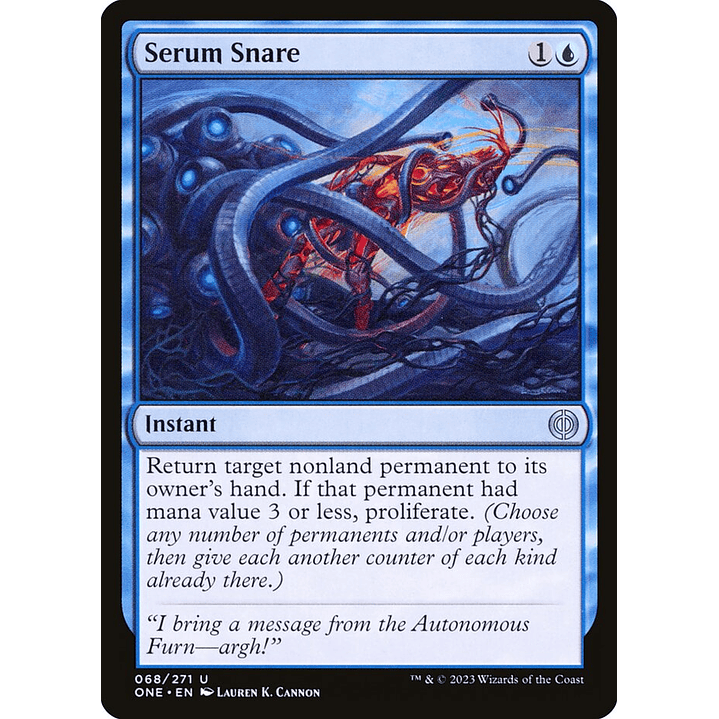 Serum Snare | Inglés | NM | ONE 1