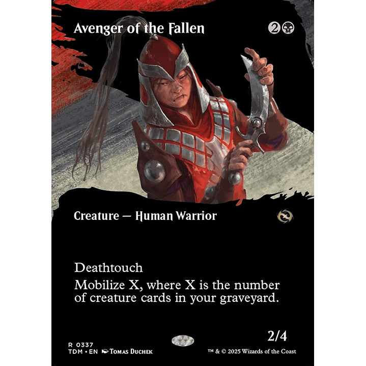 Avenger of the Fallen (Showcase) | Inglés | NM | TDM 1