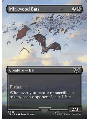 Mirkwood Bats (Borderless foil) | Inglés | NM | LTR