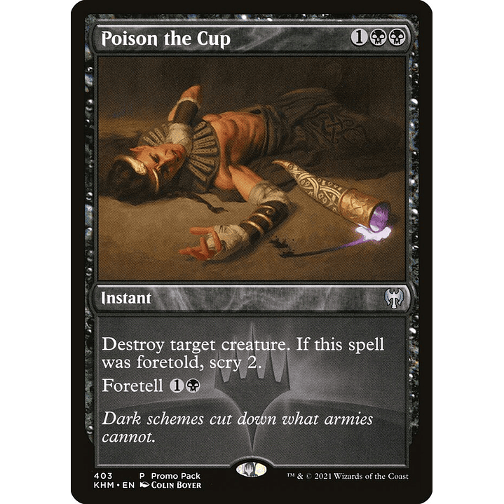 Poison the Cup (foil) | Inglés | NM | KHM 1