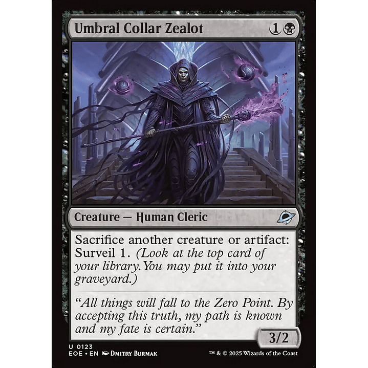 Umbral Collar Zealot (foil) | Inglés | NM | EOE 1