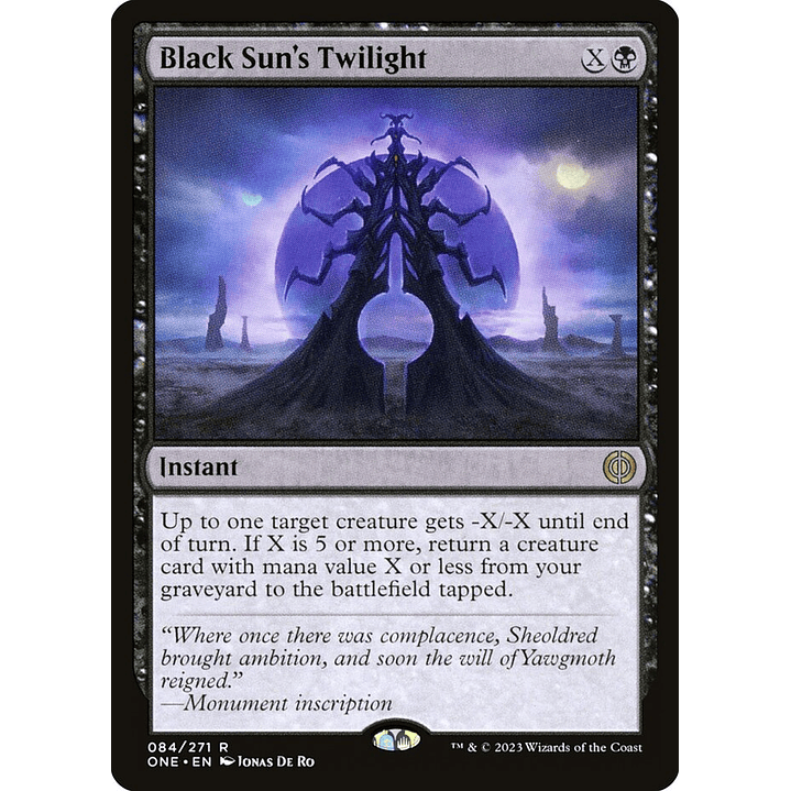 Black Sun's Twilight | Inglés | NM | ONE 1