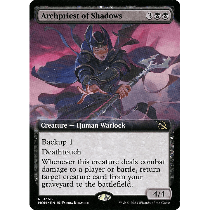 Archpriest of Shadows (Extended Art) | Inglés | NM | MOM 1