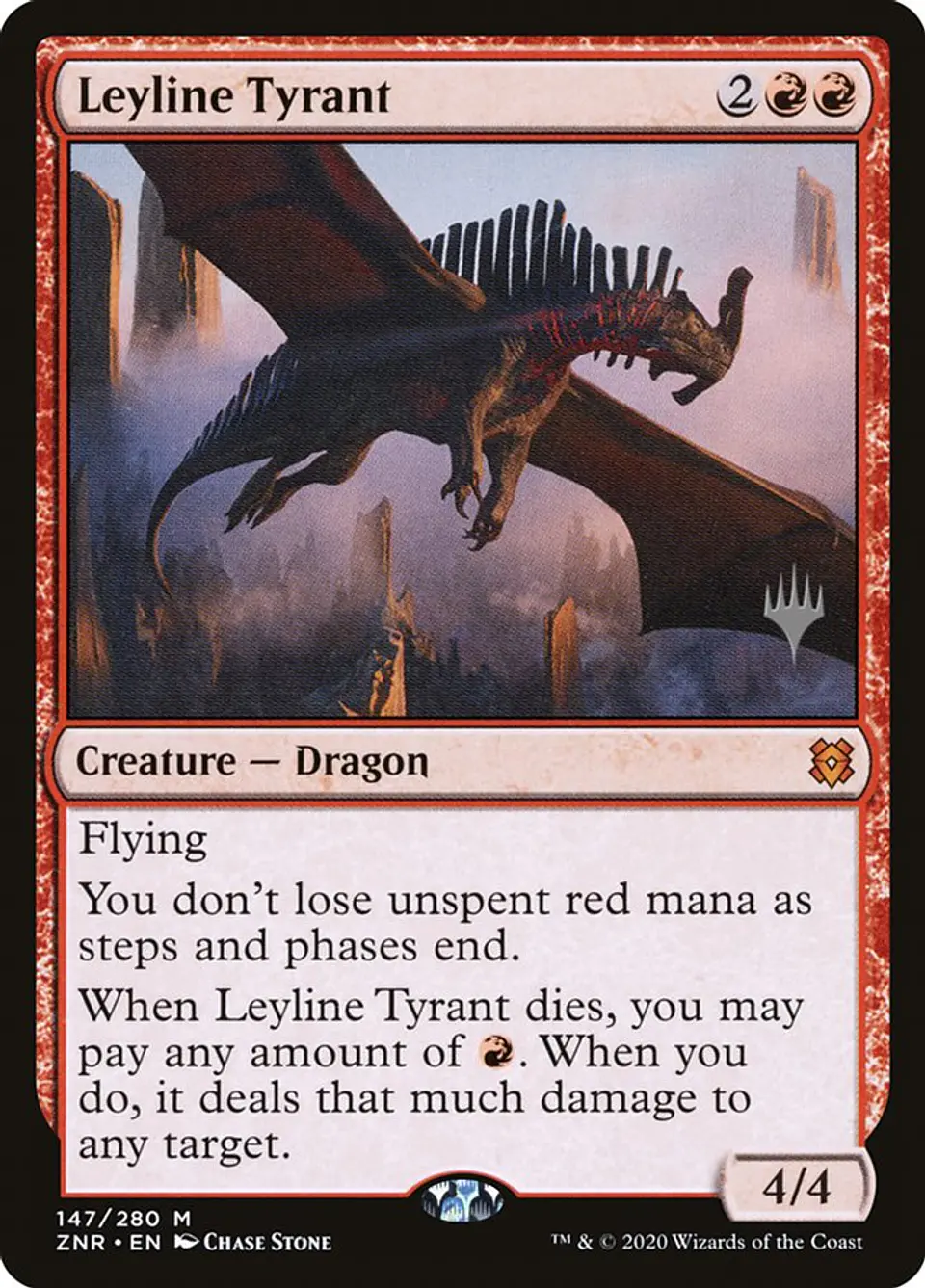Leyline Tyrant (foil) | Inglés | NM | PZNR 1