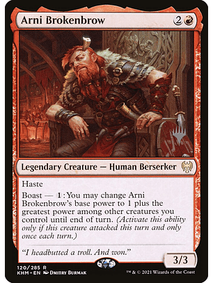 Arni Brokenbrow | Inglés | NM | PKHM